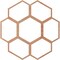 Ekena Millwork Florin Wood Fretwork Pierced Ceiling Medallion, Cherry, 34"OD x 14 1/2"ID x 1/4"T CMWP34X34X0250FOCH - alternate 4